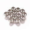 Tarnish Resistant 201 Stainless Steel Spacer Beads STAS-I137-01G-P-2