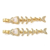 Brass Micro Pave Clear Cubic Zirconia Pendants CU-CBA280C-01G-01-1