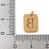 304 Stainless Steel Charms LS-STAS-R001-01G-B-3