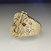 Dollar Sign Zinc Alloy Finger Rings for Men FS-WG78023-04-4