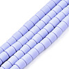 Handmade Polymer Clay Bead Strands X-CLAY-ZX006-01-51-2