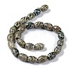 Tibetan Style dZi Beads Strands TDZI-E005-01A-4