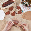 30Pcs PU Leather Label Tags DIY-OC0014-24-3