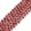 Natural Rhodonite Beads Strands G-P463-02-1