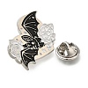 Black Bat Enamel Pins JEWB-A027-01C-3