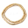 Electroplated Non-magnetic Synthetic Hematite Beads Strands G-E597-01-2