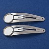 Iron Snap Hair Clip Findings RN-CBAB9AC-11S-1