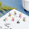 80Pcs 4 Colors 304 Stainless Steel Ear Cuff Findings STAS-UN0023-17-3