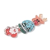 Christmas Printed Acrylic Big Pendants LS-MACR-F086-03B-2