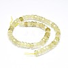 Natural Lemon Quartz Beads Strands G-F632-13C-02-1