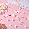 52Pcs 26 Styles UV Plated Acrylic European Beads OACR-SP0002-36-4