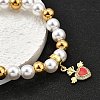 Brass Stretch Bracelets BJEW-C098-04-3