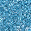 Transparent Inside Colours Glass Seed Beads SEED-T007-13L-2