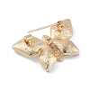 Zinc Alloy Brooches Crystal Rhinestone for Backpack Clothes JEWB-S026-03G-C-2