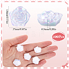 100Pcs Opaque ABS Plastic Cabochons KY-SP0001-16A-2