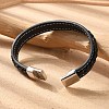 Imitation Leather Cord Bracelets X-BJEW-N0011-029B-1