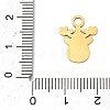Christmas 304 Stainless Steel Enamel Pendants LS-STAS-I356-02G-02-3