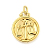 304 Stainless Steel Pendants Rhinestone Settings LS-STAS-O009-01G-G-1