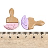 Opaque Resin Cabochons RESI-F071-02-3