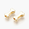 Brass Slide Charms X-KK-T014-123G-2