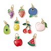 Alloy Enamel Pendants PALLOY-JF02459-1