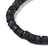 Frosted Natural Lava Rock Beads Strands G-E618-02A-3