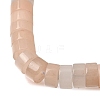Natural Peach Moonstone Beads Strands GG-CBA8682-B07-4