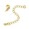 SHEGRACE Brass Curb Chain Extender XGR0146G-163G-2