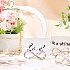 Iron Place Card Holder LS-ODIS-WH0011-13RG-5