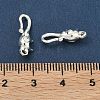 925 Sterling Silver Hook Clasps STER-A050-09B-S-3