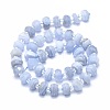 Natural Blue Lace Agate Beads Strands G-F715-033B-2
