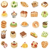 50Pcs Afternoon Tea PVC Waterproof Stickers PW-WGE00E4-01-2