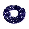 Electroplate Glass Beads Strands EGLA-A044-T4mm-A06-3