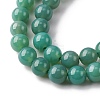 Natural Green Onyx Agate(Dyed & Heated) Beads Strands G-K393-A03-6mm-4