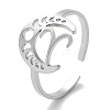 304 Stainless Steel Constellation Rings for Women RJEW-U024-01P-11-1