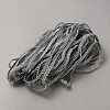 Polyester Metallic Braid Lace Trim OCOR-WH0089-22B-2