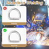 304 Stainless Steel D Rings FIND-WH0072-02P-01-3