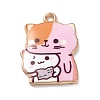 Alloy Enamel Pendants ENAM-M060-01KCG-06-1