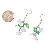 304 Stainless Steel Dangle Earrings EJEW-MZ00587-04-4