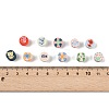 100Pcs 2 Styles Handmade Polymer Clay Beads CLAY-FP0001-11B-3