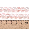 Baking Paint Transparent Glass Beads Strands DGLA-N011-10mm-03-4