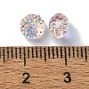 AB Color Plated Glass Beads EGLA-P059-03A-AB03-3
