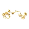 Rack Plating Brass Stud Earring Settings KK-F090-13LG-2