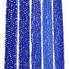 Electroplate Glass Beads Strands EGLA-A044-P8mm-B32-2