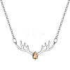 Deer Urn Ashes Pendant Necklace PW-WG78BFC-11-1