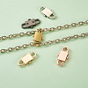 5 Colors Adjustable Alloy Chain Buckles PALLOY-TA0001-91-RS-16