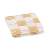 Checkerboard Style Rhombus Acrylic Pendants OACR-G008-01F-2