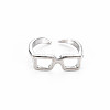 Men's Alloy Cuff Finger Rings RJEW-N029-035-1