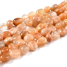 Natural Sunstone Beads Strands G-G018-18A