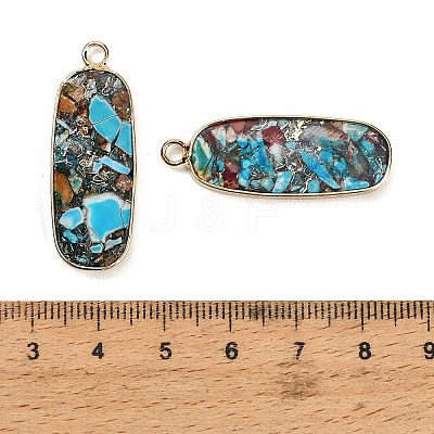 Dyed Synthetic Imperial Jasper Pendants GG-CBAA20A-05G-02-1